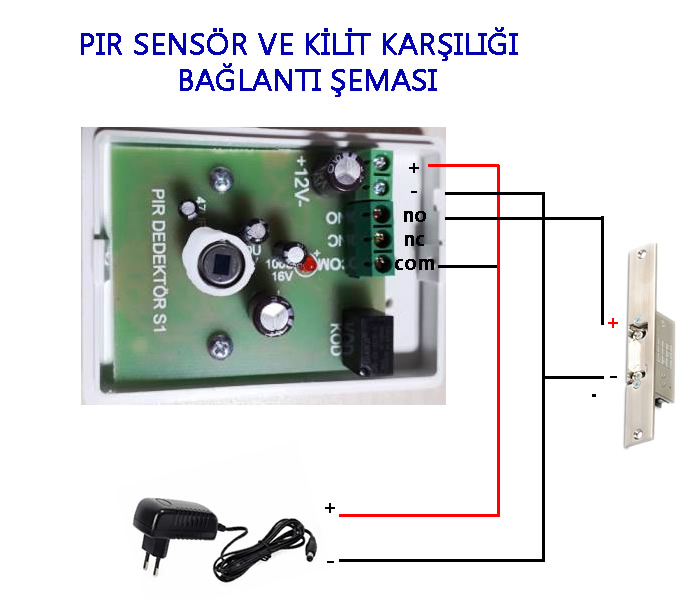 TEC-PR100 PIR Sensor