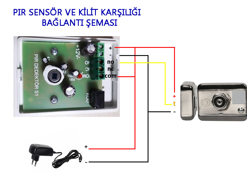 TEC-PR100 PIR Sensor