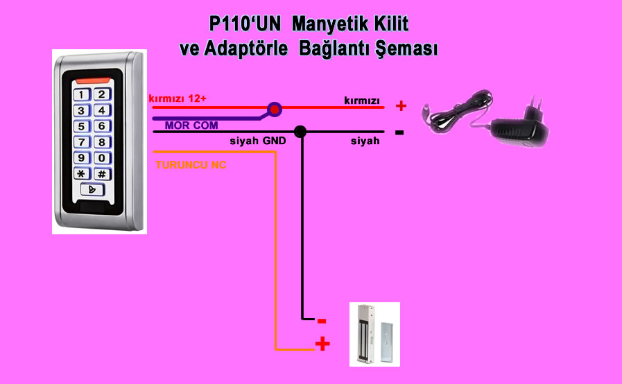 TEC K280 M Electromagnetic Lock