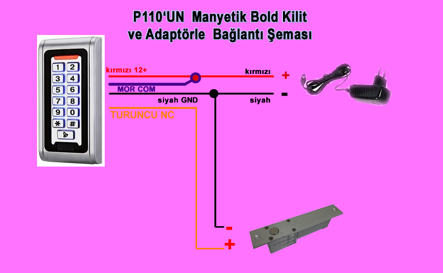 TEC K280p Door Strike Plate With Pim